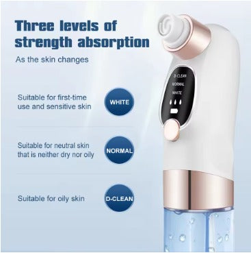 ClearPore™ Blackhead Remover Vacuum – Deep Pore Cleansing & Acne Suction Tool